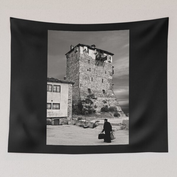 Item preview, Old monk returning from Mount Athos designed and sold by Hercules Milas.