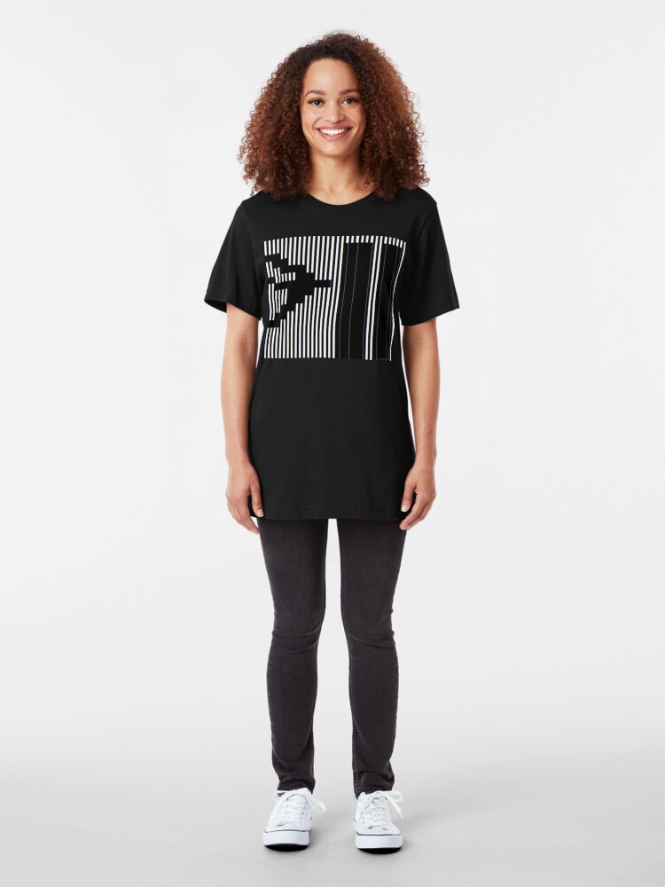 Alternate view of 911 Barcode Slim Fit T-Shirt