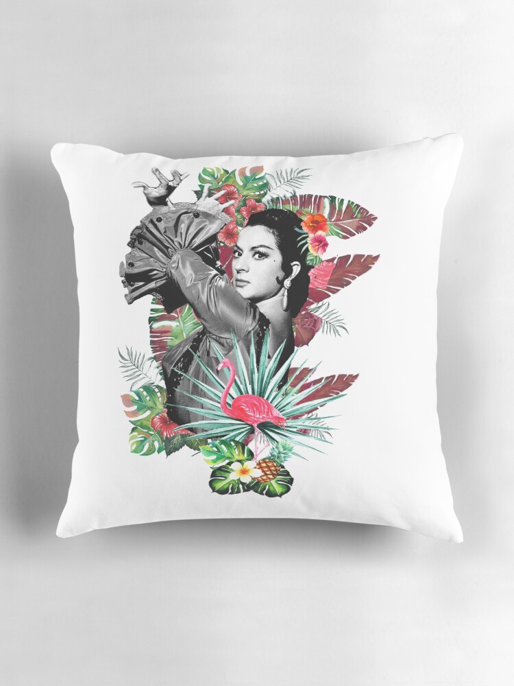 Imagen 3 de 4, Cojín con la obra Flamenco by Lola Flores, diseñada y vendida por danimota.