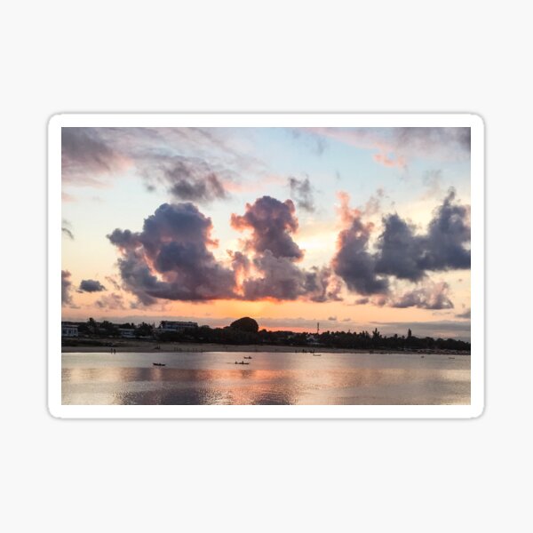 Madagascar Sunset Sticker