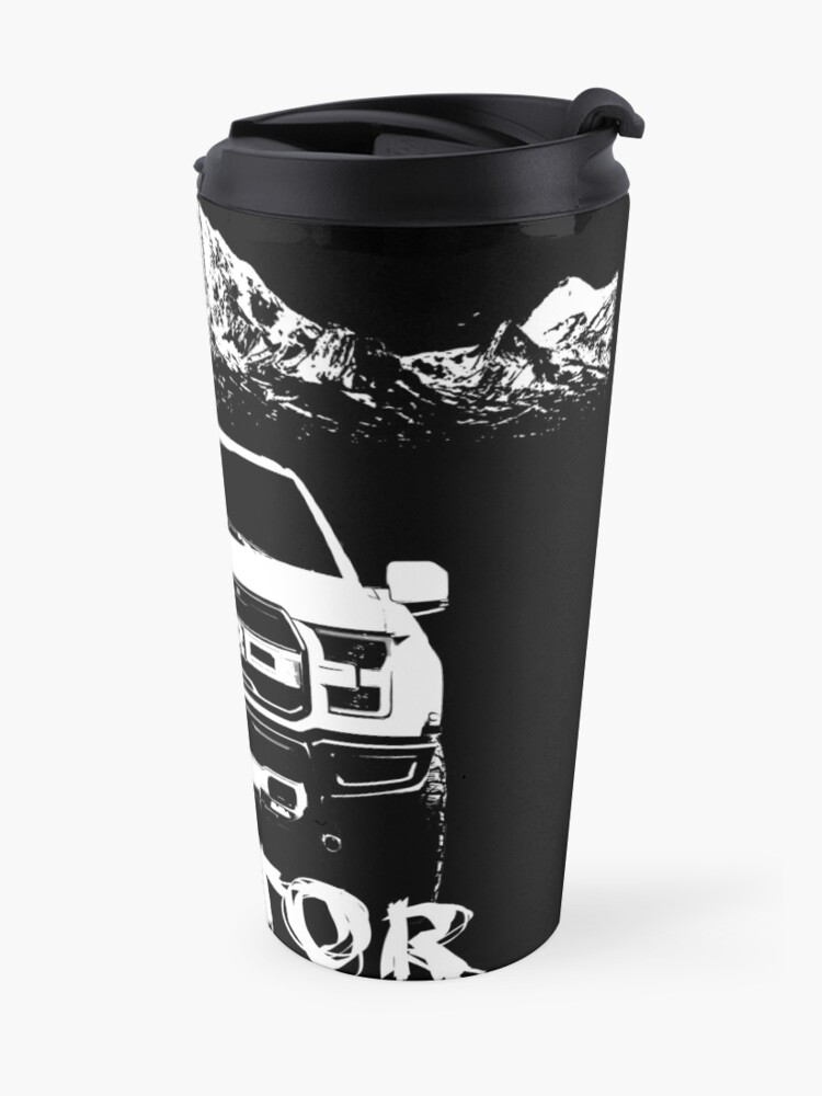Alternate view of ford f 150 raptor Travel Mug