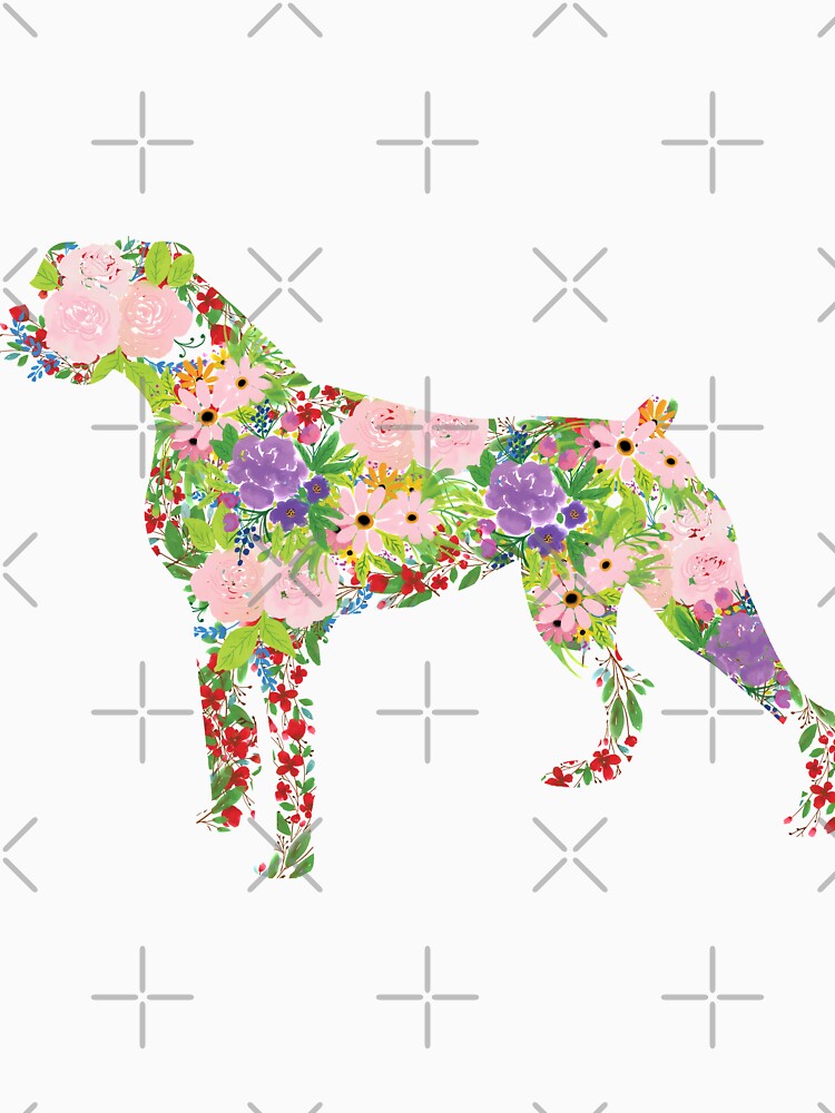 Floral Boxer by tribbledesign