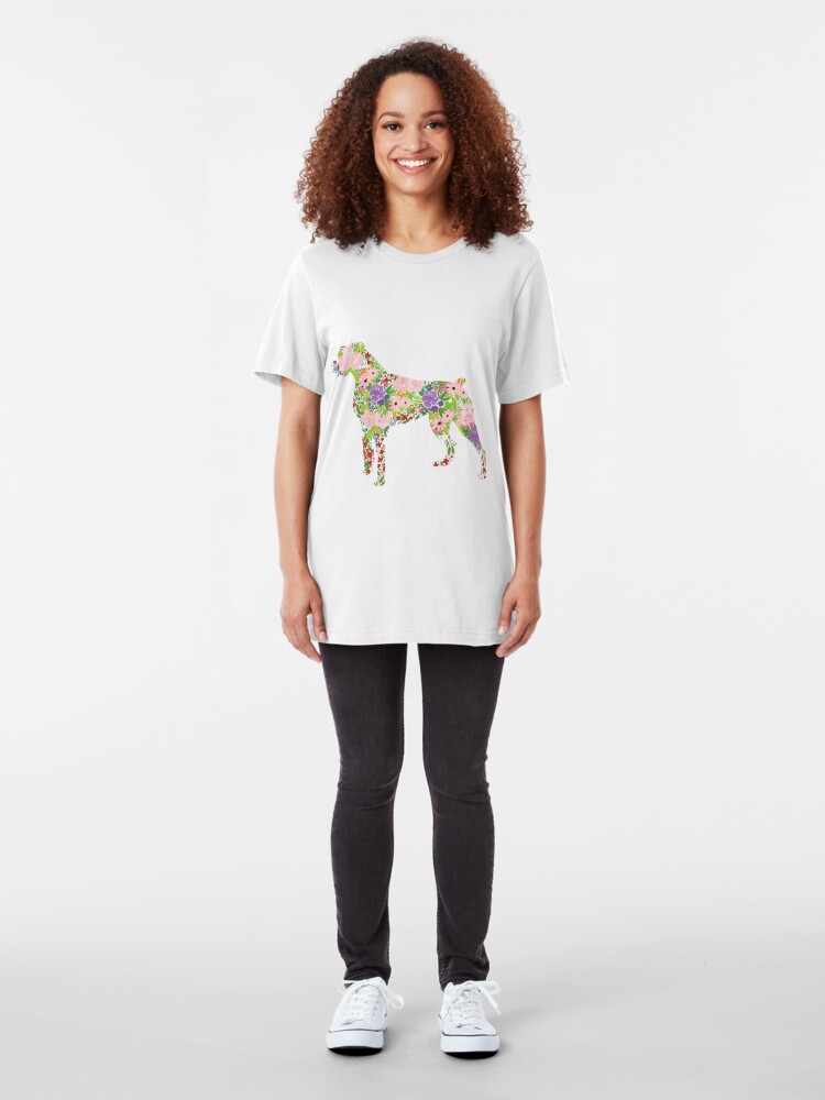 Alternate view of Floral Boxer Slim Fit T-Shirt