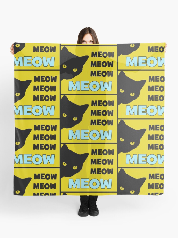Roblox Cat Sir Meows A Lot Scarf By Jenr8d Designs Redbubble - roblox denis cat