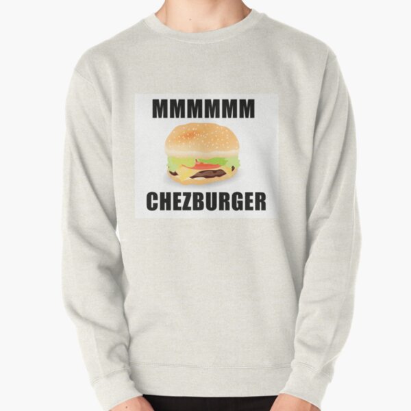 Cheeseburger Sweatshirts Hoodies Redbubble - can i plz haz cheezburger roblox