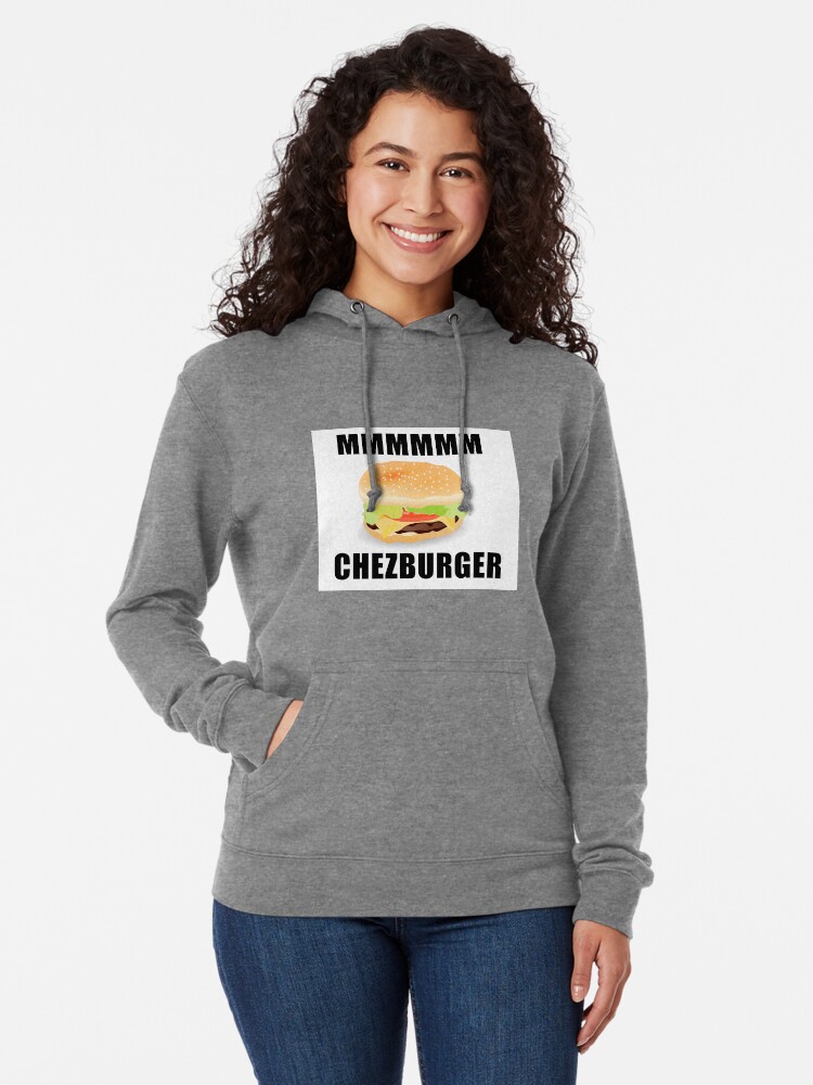 Roblox Mmm Chezburger Lightweight Hoodie By Jenr8d Designs Redbubble - roblox candy corn hoodie
