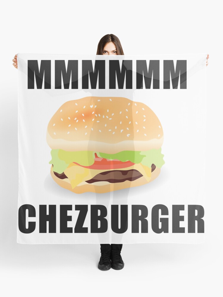 Roblox Mmm Chezburger Scarf By Jenr8d Designs Redbubble - yummy burger roblox
