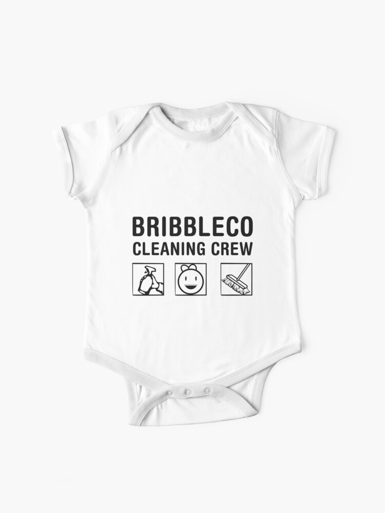 Roblox Cleaning Simulator Cleaning Crew Baby One Piece By Jenr8d Designs Redbubble - roblox long sleeve baby one piece redbubble