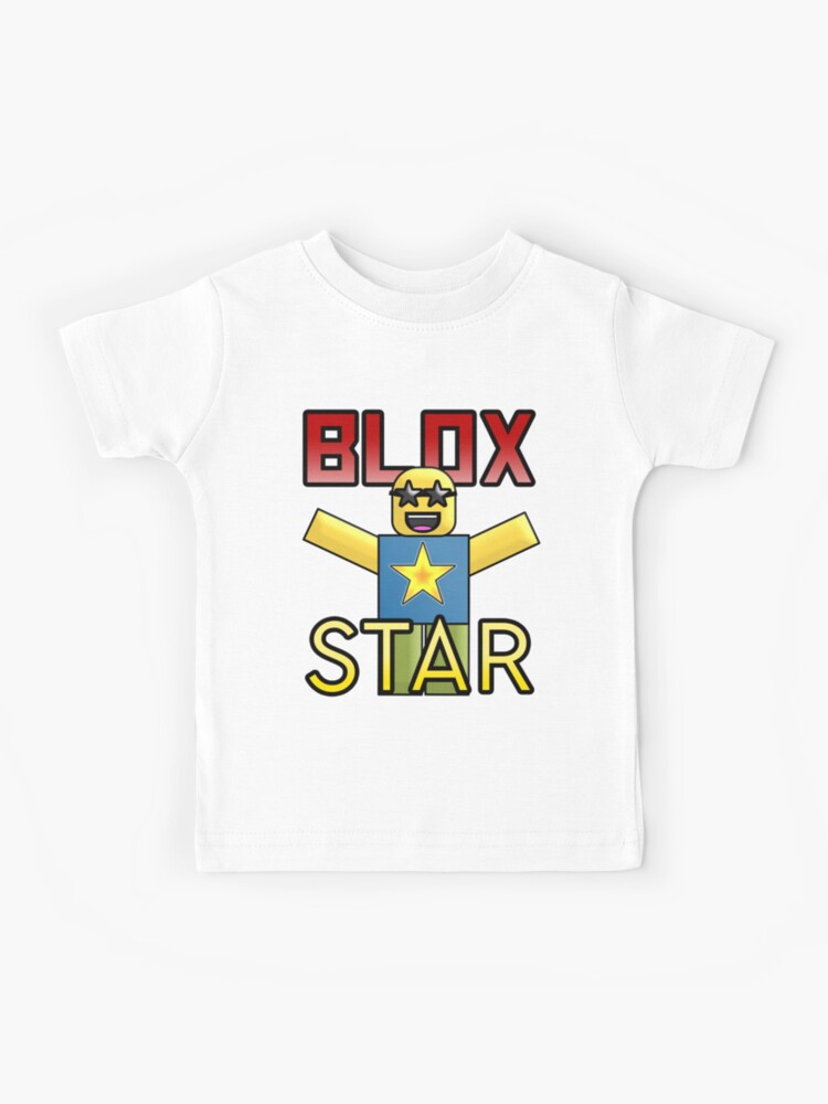 Roblox Blox Star Kids T Shirt By Jenr8d Designs Redbubble - roblox its a noob guy by jenr8d designs seth roblox