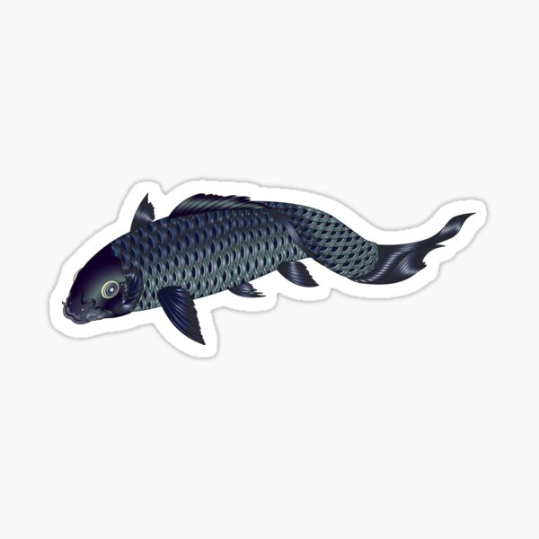 Japanese Koi Fish Sticker