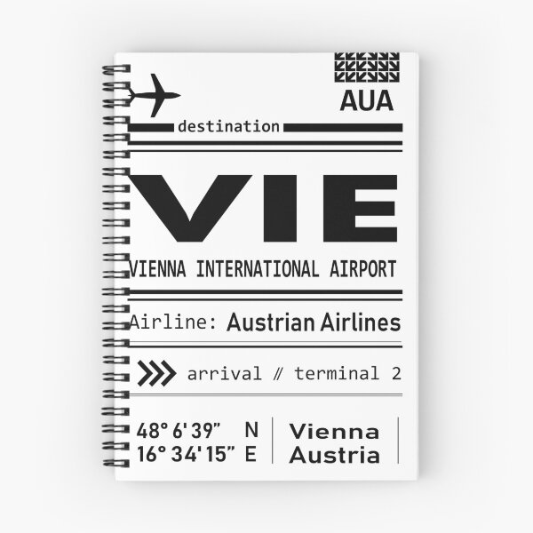 Artikelvorschau, Baggage Tag Wien entworfen und verkauft von Froeschchen.