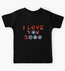 Camiseta para niños Te amo 3000 v3