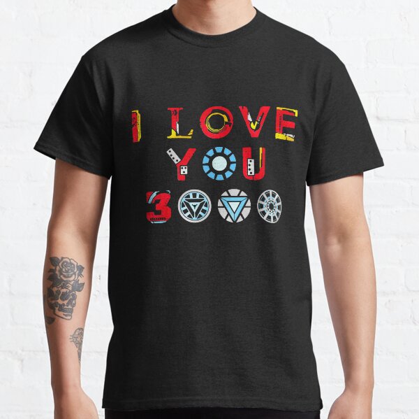 Je t'aime 3000 v3 T-shirt classique
