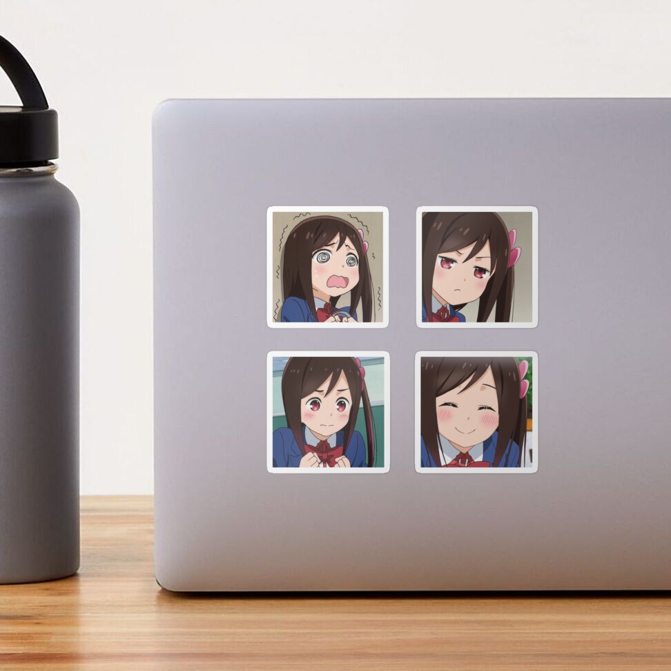 Hitoribocchi no Marumaru Seikatsu Sticker for Sale by keonnyx