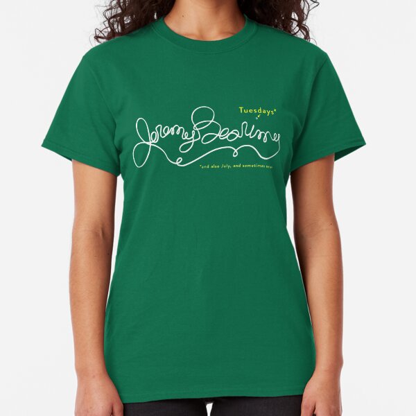 Jeremy Bearimy in white (with notation) Classic T-Shirt