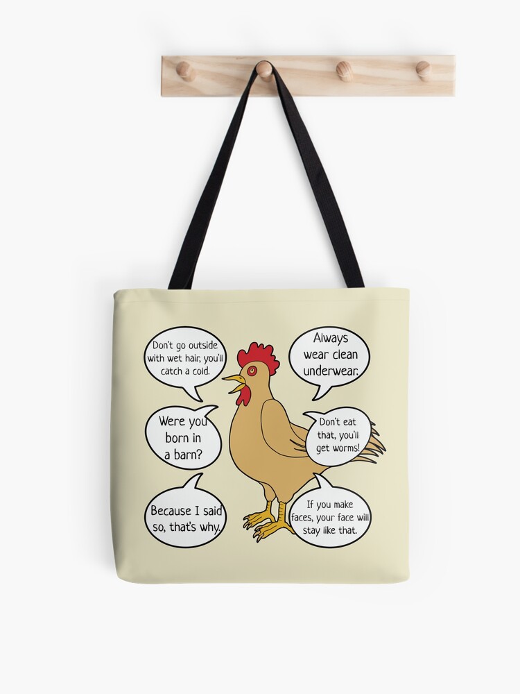 Funny Mother Hen Mom Sayings Poster for Sale by ironydesigns