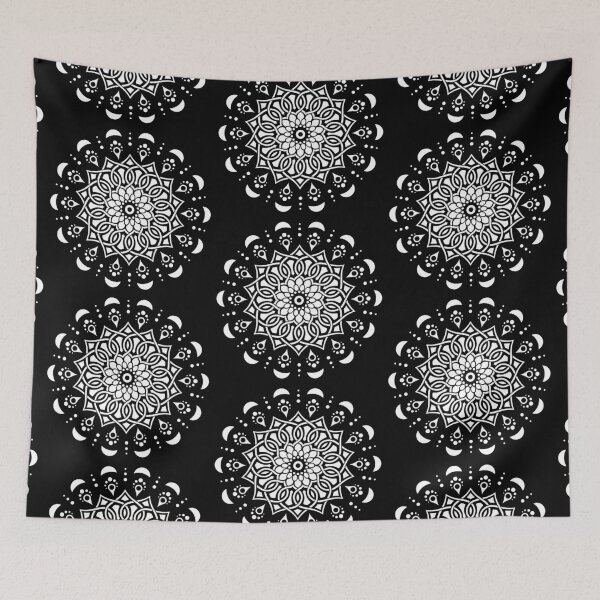 Item preview, Celtic Knot Dot Mandala Dark designed and sold by kernowerno.