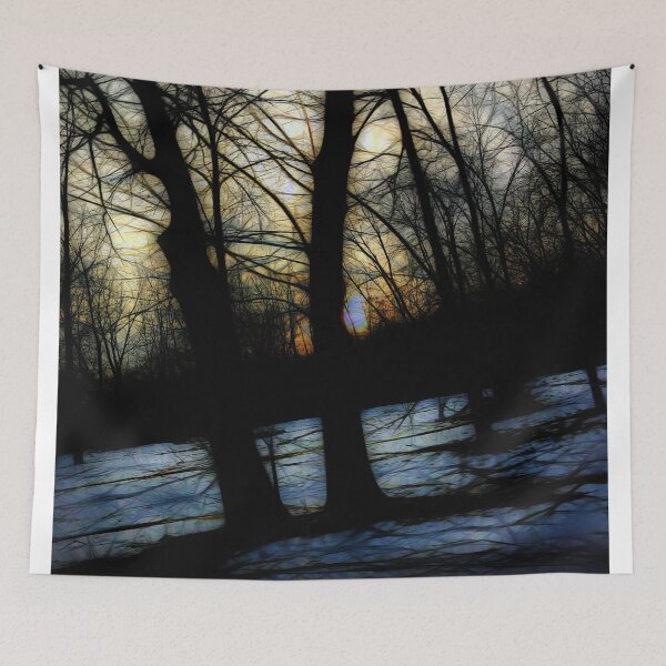 Item preview, Winter Twilight Teases The Woods designed and sold by bloomingvine.