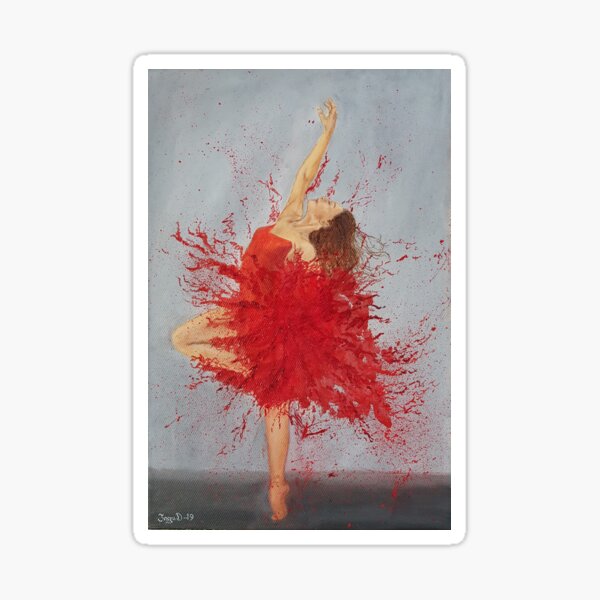 Explosion of Energy Sticker