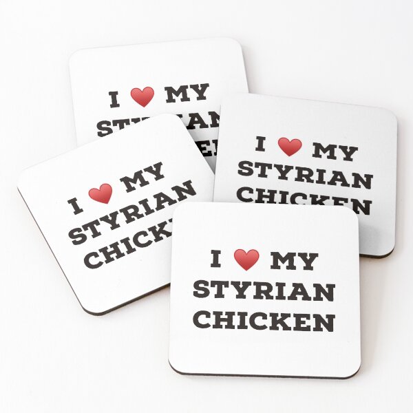 Item preview, I Love My Styrian Chicken designed and sold by Yviemakes.