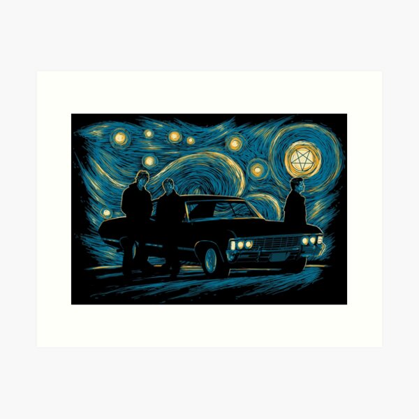 Item preview, Supernatural Night designed and sold by TodakTees.