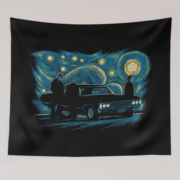 Item preview, Supernatural Night designed and sold by TodakTees.
