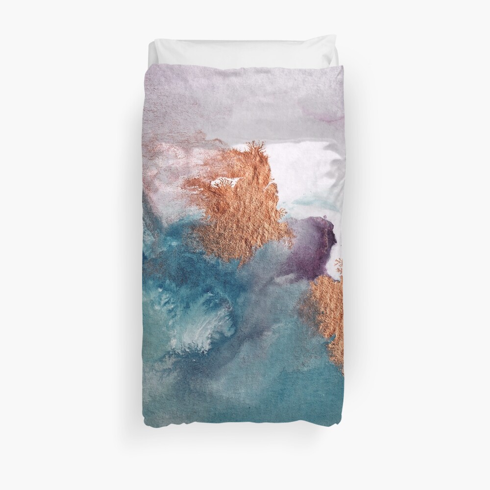 Abstract Birth Duvet Cover