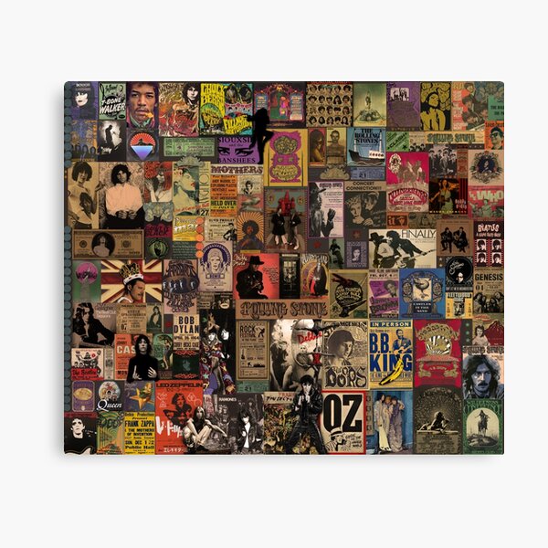 Rock n' Roll Stories II Canvas Print