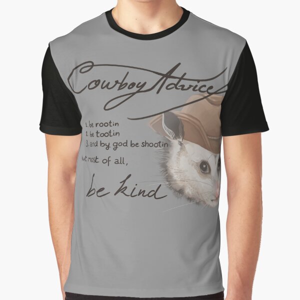 Cowboy Advice Graphic T-Shirt