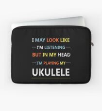 Funda para portátil UKULELE HUMOR : texto humorístico