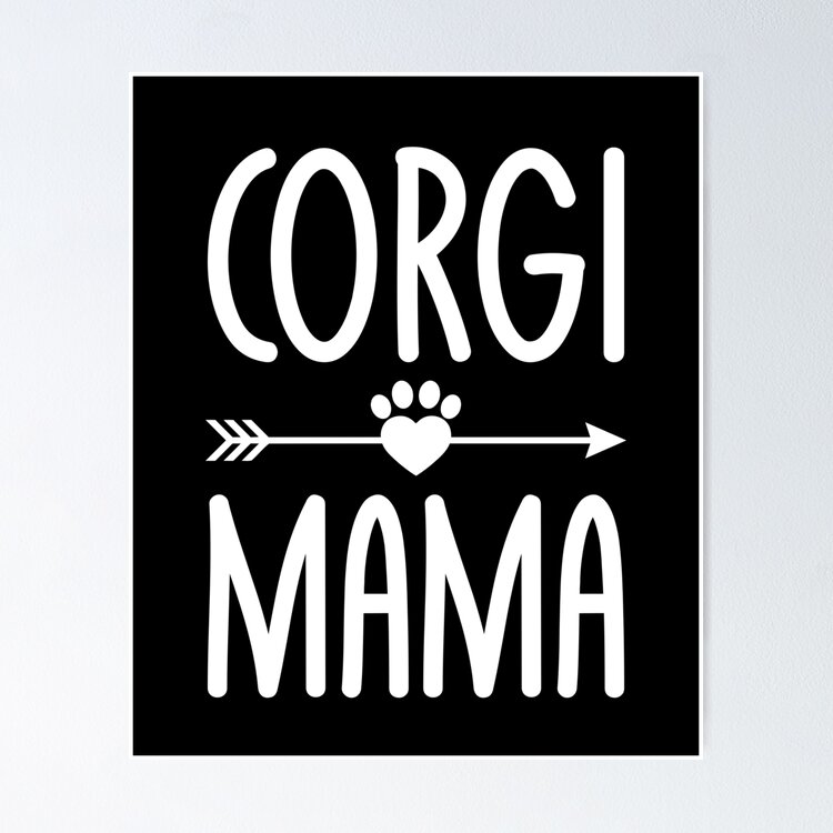 Corgi Mama Shirt Welsh Corgi Dog Lover Mothers Day Gifts Tee Sticker