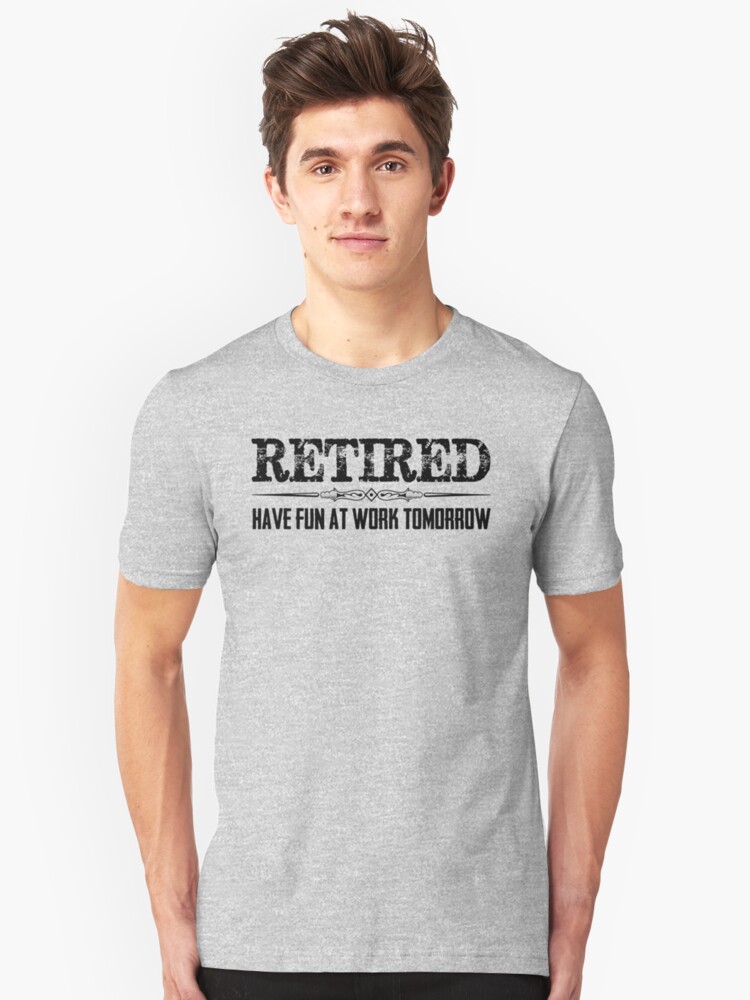 funny retirement shirts