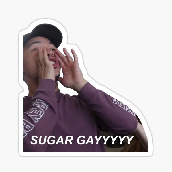 sugar gayyyyy Sticker