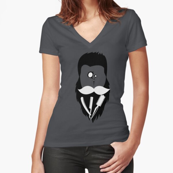 This wonderful shirt should own any hairstylist / hairstylist, barber / hairdresser. Just the right birthday, B-Day, Christmas. But maybe also for the whole team. Fitted V-Neck T-Shirt