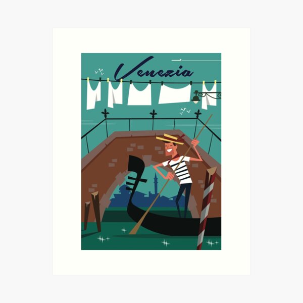 Item preview, Venezia poster designed and sold by Gary Godel.