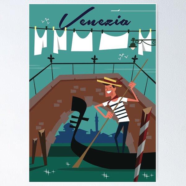 Item preview, Venezia poster designed and sold by Gary Godel.
