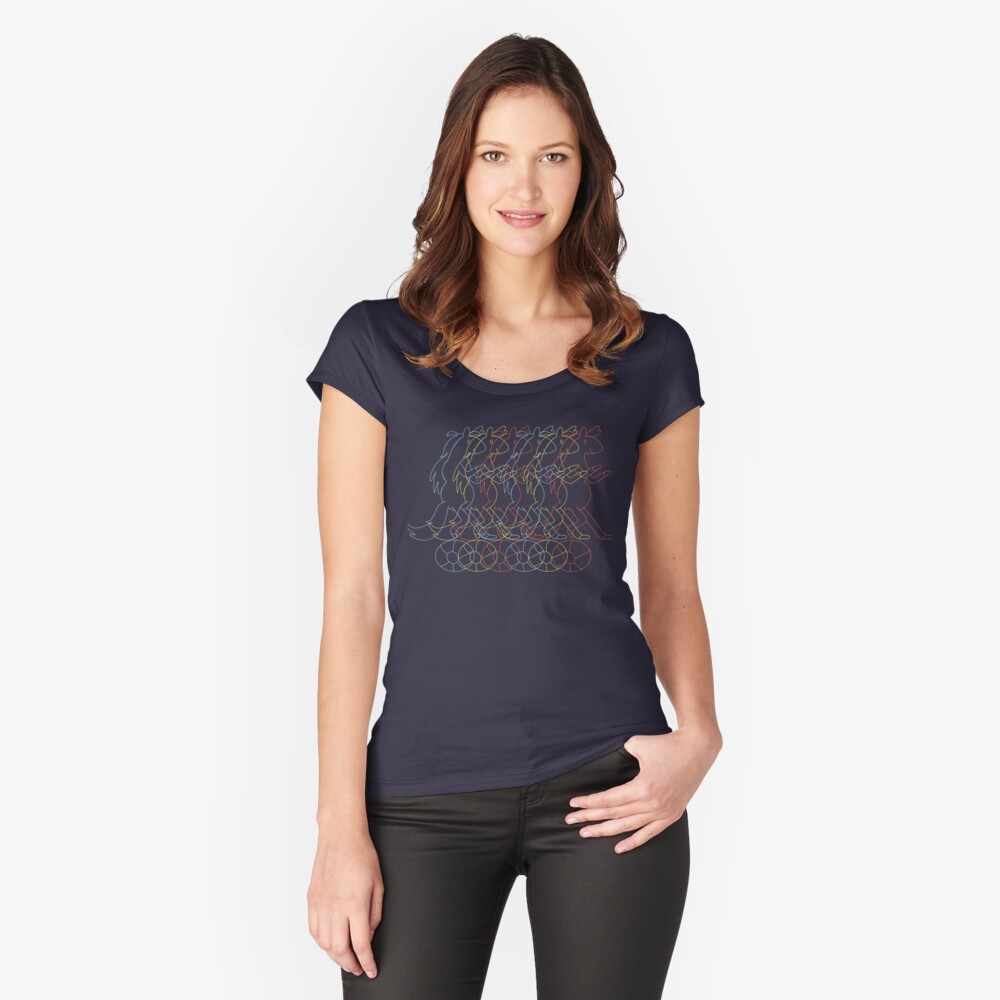 Item preview, Fitted Scoop T-Shirt designed and sold by bwillard826.