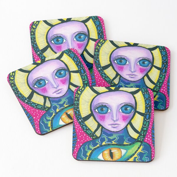 Item preview, Snake eye lady designed and sold by lenaliluna.