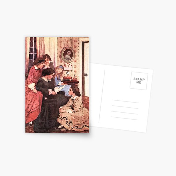 Jessie Willcox Smith - Little Women - The Letter Postcard