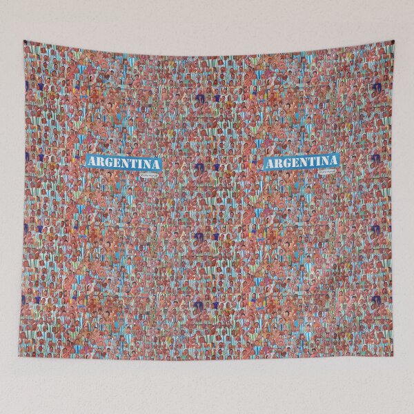 Item preview, Argentina soccer fans designed and sold by Diego Manuel Rodriguez.