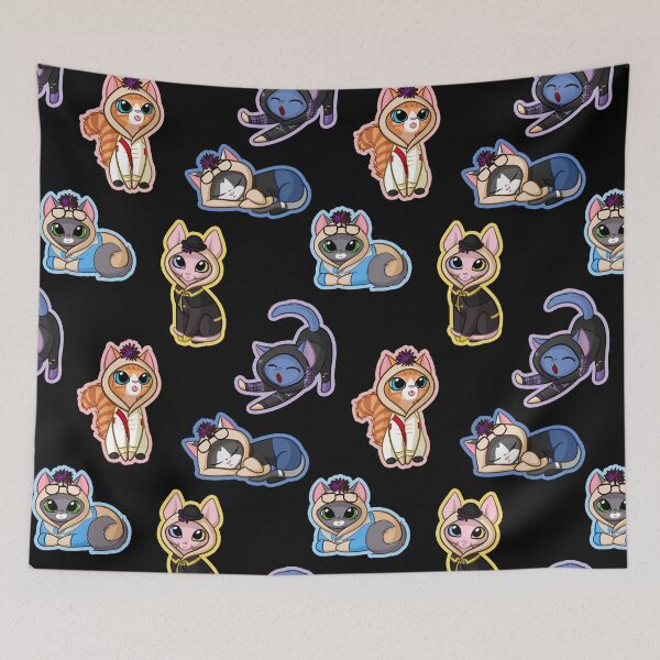 Item preview, Cat Sanders Sides Onesie Tile - Core 4 + Deceit designed and sold by Mirishalyn.