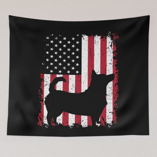 Item preview, Lancashire Heeler Dog USA Flag Patriotic 4th of July designed and sold by rafaeltto.