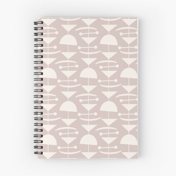 Item preview, Retro Mid Century Modern Abstract Mobile Pattern 864 Beige designed and sold by tonymagnerart.