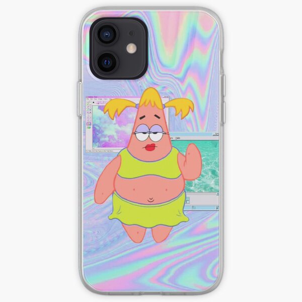 SpongeBob Schwammkopf ästhetisch | Braids iPhone Flexible Hülle