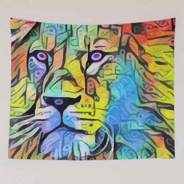 Item preview, Abstract Lion designed and sold by AdiDsgn.