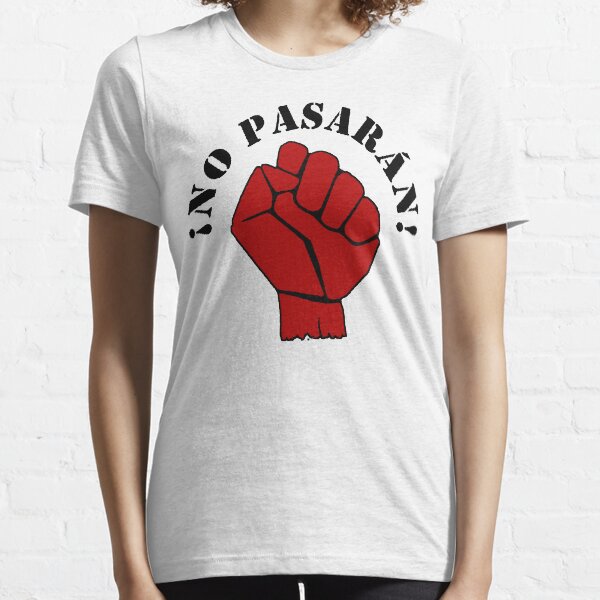 Vista previa del artículo con la obra «!¡NO PASARAN!», diseñado y vendido por Paparaw.