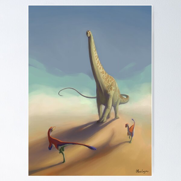 Item preview, Diplodocus and Ornitholestes designed and sold by Mario Lanzas.
