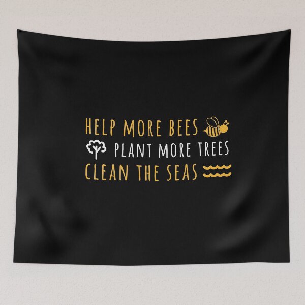 Item preview, Help More Bees Plant More Trees designed and sold by MooonTees.