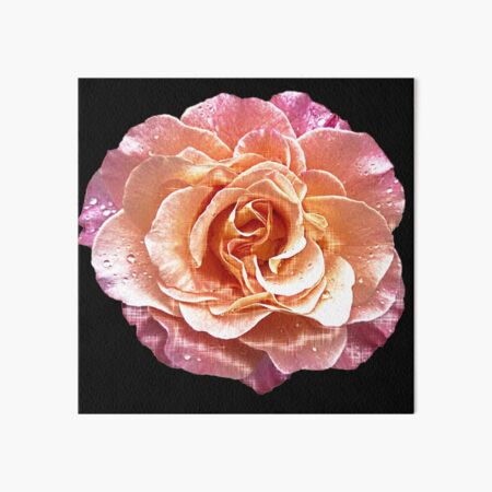 Item preview, Metallic Rose designed and sold by Lisa Bertnick.