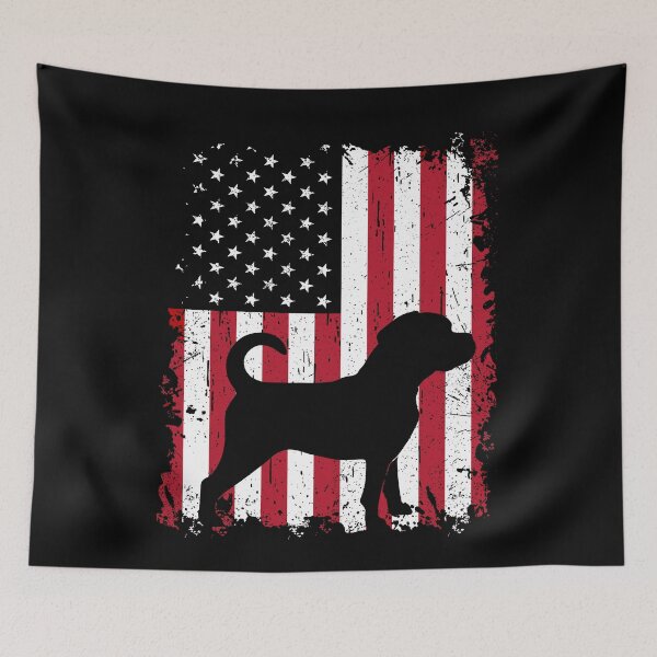 Item preview, Puggle Dog USA Flag Patriotic 4th of July designed and sold by rafaeltto.